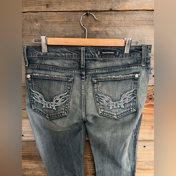 Rock & Republic Bootcut Jeans Sz 27 - Picture 5 of 5